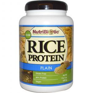 Рисовый протеин, NutriBiotic, 600 грамм
