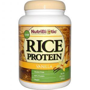 Рисовый протеин рис-сырец, NutriBiotic, 600 грамм