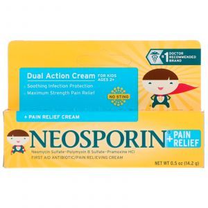 Обезболивающий крем, для детей старше 2 лет, Pain Relief Cream, Neosporin, 14,2 г