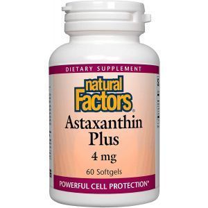 Астаксантин, Astaxanthin, Nutricost, 12 мг, 120 гелевых капсул