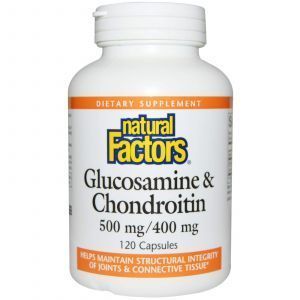 Глюкозамин хондроитин, Natural Factors, 120 кап. 