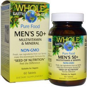 Витаминый комплекс, Natural Factors 50+, 60 таблеток