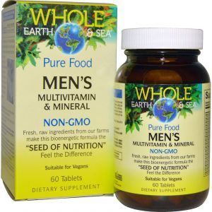 Витамины и минералы для мужчин, Natural Factors, 60