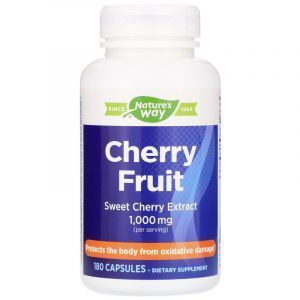 Здоровье суставов, Sweet Cherry Extract, Nature's Way, 1000 мг, 180 капсул