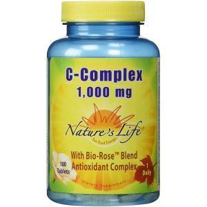 Комплекс витамина С, C-Complex, Nature`s Life, 1000 мг, 100 таблеток