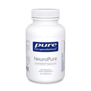 Всесторонняя поддержка нейромедиаторов NeuroPure, NeuroPure, Pure Encapsulations, 120 капсул