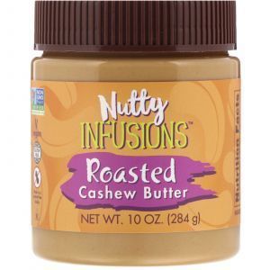 Масло из кешью, Roasted Cashew Butter, Now Foods, 284 г