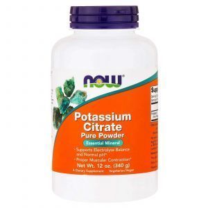 Калий цитрат, (Potassium Citrate), Now Foods, 340 г 