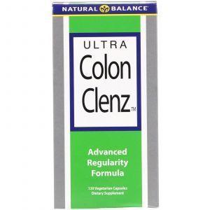 Очищение кишечника, Ultra Colon Clenz, Natural Balance, 120 кап.