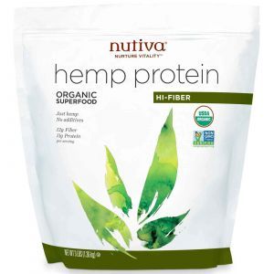 Конопляный протеин, Nutiva, 1,36 кг
