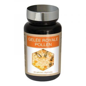Маточное молочко + пчелиная пыльца + витамин С, Pollen Gelee Royale, NutriExpert,60 капсул
