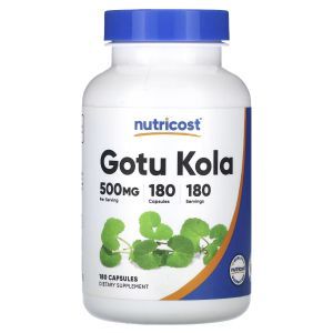 Готу кола (Gotu Kola), Now Foods, 450 мг, 100 вегетарианских капсул