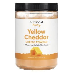 Приправа, мягкий вкус сыра чеддер, Mild Cheddar Cheese Powder, Frontier Natural Products, 453 г
