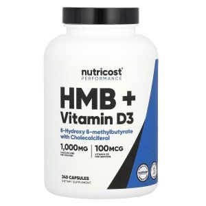 Незаменимые аминокислоты с HMB, витамином D3 и глютамином, Klean Essential Aminos +HMB, Klean Athlete, для сухой мышечной массы, вкус апельсина, 275 г
