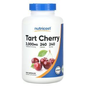 Экстракт вишни, Tart Cherry, Solaray, 340 мг, 90 капсул (Default)