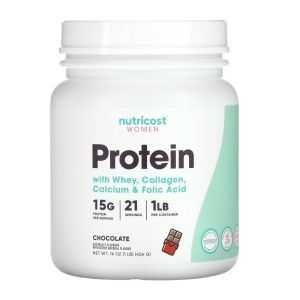 Протеїн для жінок, Women, Protein, Nutricost, шоколад, 454 г