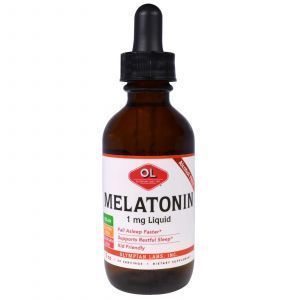 Мелатонин, Melatonin, Olympian Labs Inc., 1 мг, 59 мл