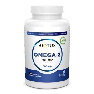 Омега-3 ісландський риб'ячий жир, Omega-3 Fish Oil, Biotus, 180 капсул