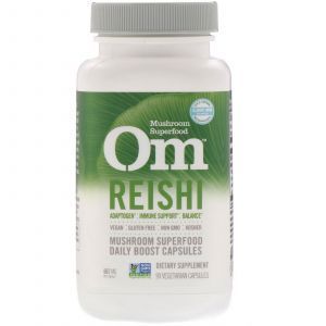 Рейши, Reishi, Organic Mushroom Nutrition, 667 мг, 90 вегетарианских капсул
