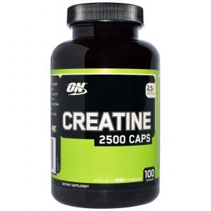 Креатин (Creatine 2500 Caps), Optimum Nutrition, 100 капсул