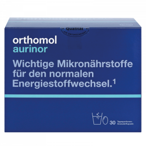 Витамины и минералы для улучшения метаболизма, Aurinor, Orthomol, 90 капсул + 30 порошков
