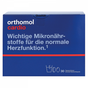 Orthomol, Cardio, 30 Days (30 Granulat + 30 Tabletten  + 90 Kapseln)
