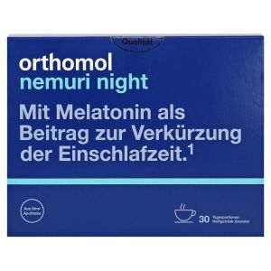 Витамины для сна и спокойствия, Nemuri, Orthomol, 30 порошков
