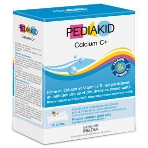 Кальций С+ для детей, Calcium C+, Pediakid, 14 шт.