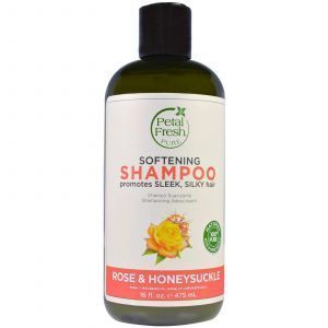 Очищающий и смягчающий шампунь, Softening Shampoo, Petal Fresh, 475 мл
