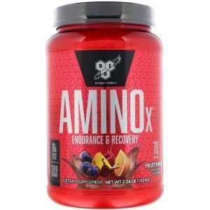 Аминокислоты и ВСАА, фруктовый пунш, Amino X, BSN, 1,01 кг.