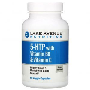 5-HTP с витамином B6 и витамином C,  5-HTP with Vitamin B6 & Vitamin C, Lake Avenue Nutrition, 60 капсул