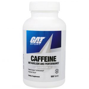 Кофеин для метаболизма, Caffeine Metabolism, GAT, 100 таблеток