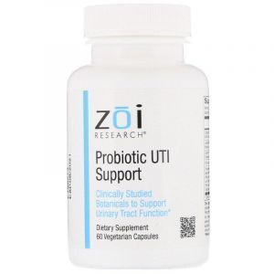 Пробиотики для укрепления здоровья, Probiotic UTI Support, ZOI Research, 60 капсул