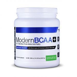 Аминокислоты ВСАА, Modern BCAA+, Modern Sports Nutrition, вкус зеленого яблока, 535 г
