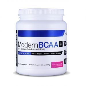 Аминокислоты ВСАА, Modern BCAA+, Modern Sports Nutrition, вкус арбуза, 535 г