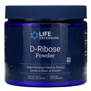Д-рибоза, D-Ribose, Life Extension, порошок, 150 г. (Default)