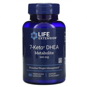 Метаболит, 7-Кето ДГЭА, 7-Keto DHEA, Metabolite, Life Extension, 100 мг, 60 кап.