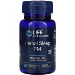 Формула сна, Herbal Sleep PM, Life Extension, 30 капсул