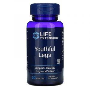 Молодые ноги, Youthful Legs, Life Extension, 60 капсул
