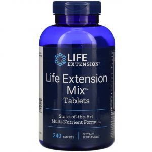 Мультивитамины, Mix Tablets, Life Extension, 240 таб.