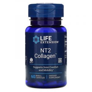 Коллаген для суставов, NT2 Collagen, Life Extension, 40 мг, 60 мини капсул