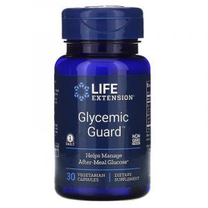 Контроль гликемического индекса, Glycemic Guard, Life Extension, 30 кап
