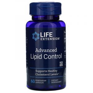 Уровень липидов: усовершенствованная формула (Lipid Control), Life Extension, 60 капсул (Default)