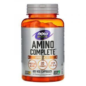 Амино комплекс, Amino Complete, Now Foods, 120 капсул