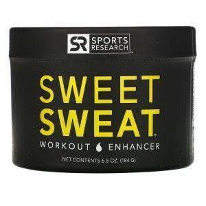 Предтренировочный комплекс, гель c натуральным ароматом, Sweet Sweat, Sports Research, 184 г