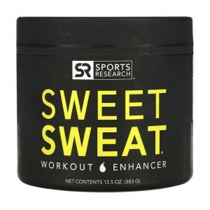 Предтренировочный комплекс, гель c натуральным ароматом, Sweet Sweat, Sports Research, 383 г