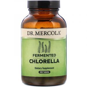 Хлорелла, Chlorella, Dr. Mercola, ферментированная, 450 таблеток (Default)