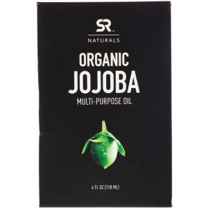 Масло жожоба, Jojoba Multi-Purpose Oil, Sports Research, органическое, 118 мл
