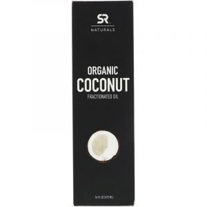 Кокосовое масло, Coconut Fractionated Oil, Sports Research, органическое, 473 мл

