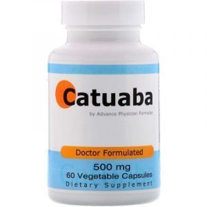 Репродуктивное здоровье мужчин, Catuaba, Advance Physician Formulas, 500 мг, 60 капсул